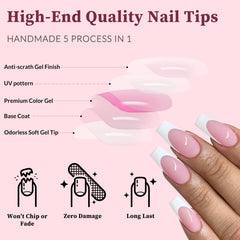Lifextol adhesive tabs for press-on nails with easy removal.