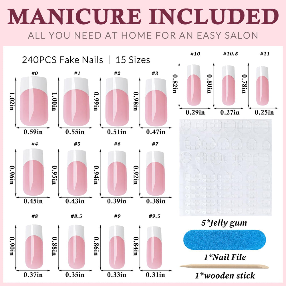 Lifextol ABS material nails resist chipping for everyday use.