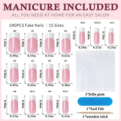 Lifextol ABS material nails resist chipping for everyday use.