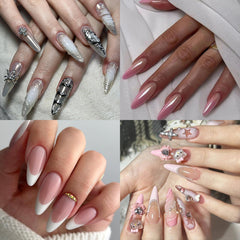 Beginner friendly Lifextol press on kit for quick DIY manicure