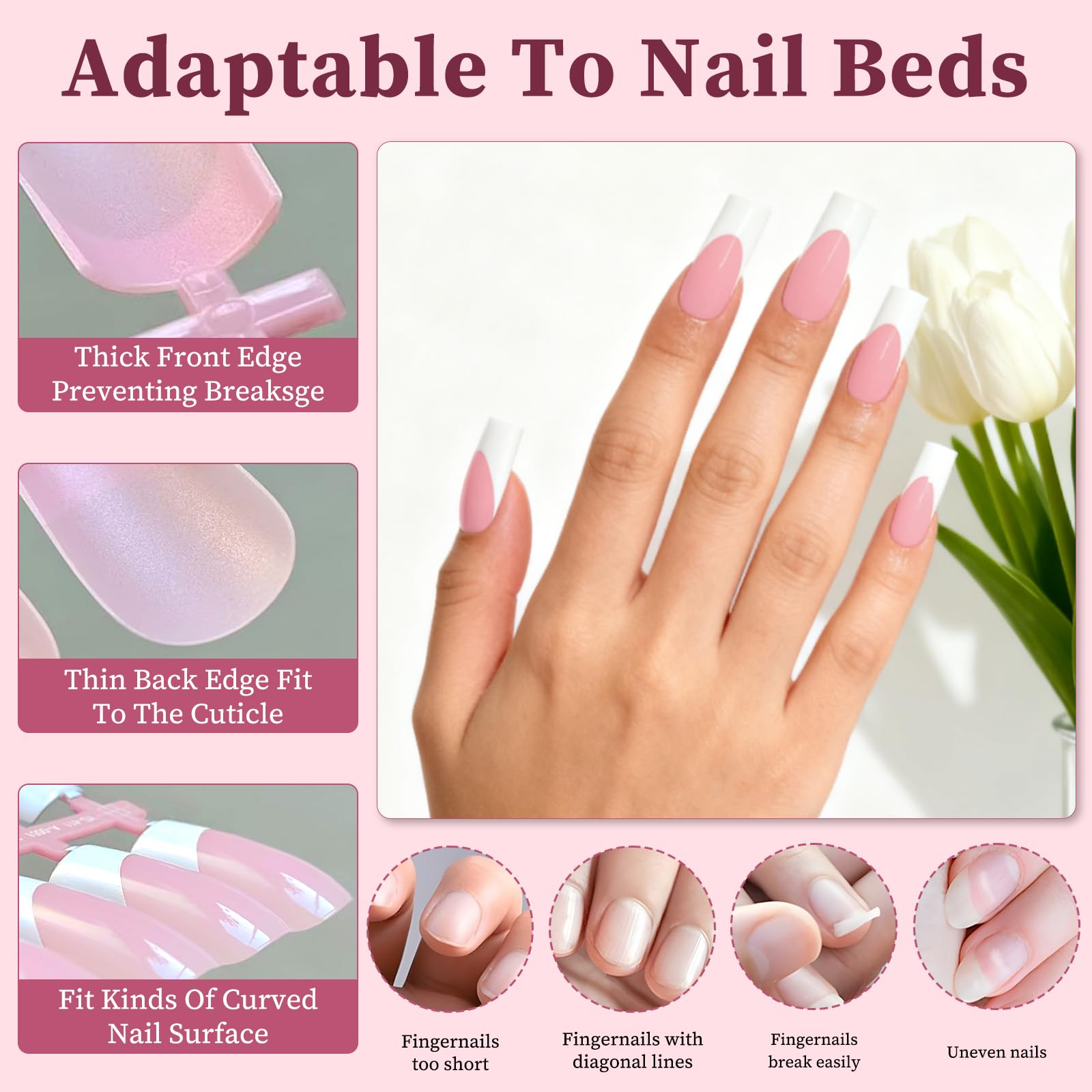 Lifextol at-home manicure delivers timeless elegance with ready-to-wear nails.