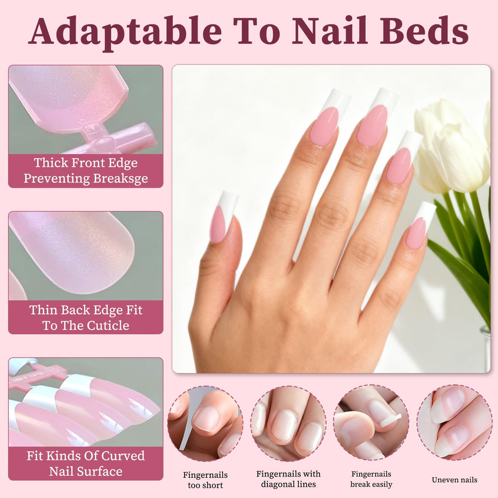 Lifextol at-home manicure delivers timeless elegance with ready-to-wear nails.