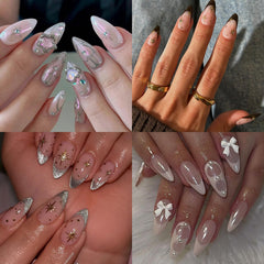 Lifextol full-cover gel nail tips in multiple sizes for versatile manicures