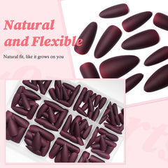 Lifextol nail file and emery board to shape almond tips