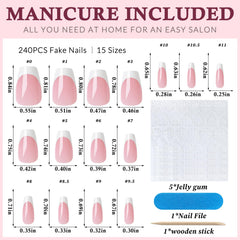 Includes 15 sizes for a tailored fit across fingers