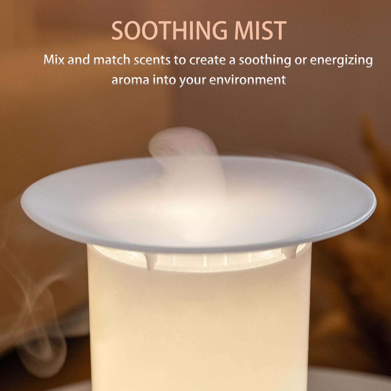 Whisper-quiet operation suitable for sleep and work