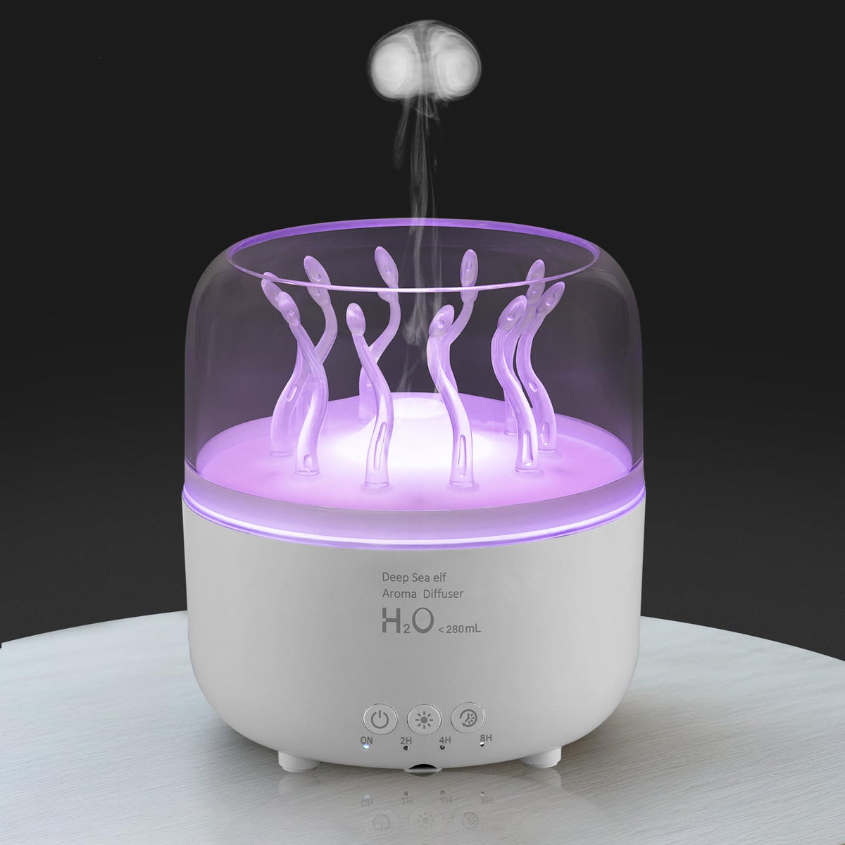 Lifgtzyn Jellyfish Diffuser 280ml with remote control
