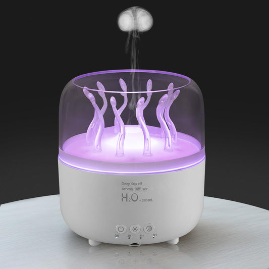 Lifgtzyn Jellyfish Diffuser 280ml with remote control