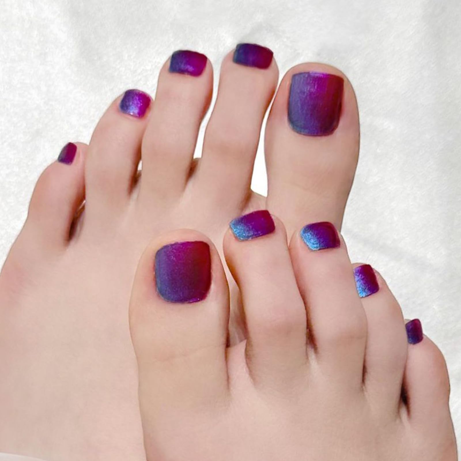 LIFOOST gel nail strips curing under UV LED for lasting gloss