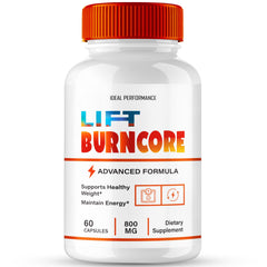 Lift BurnCore capsules bottle front view