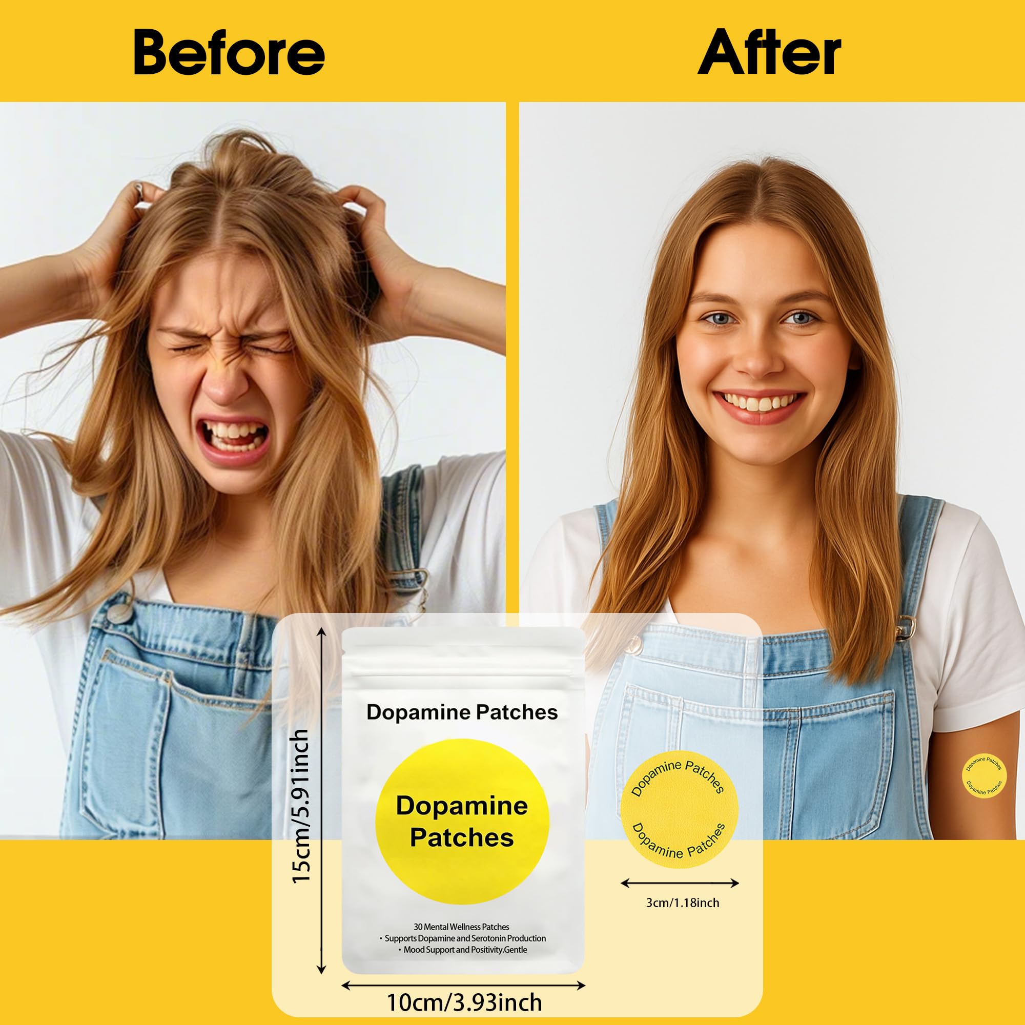 Lifestyle image of the product for focus and mood support