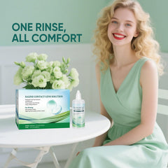 LIFVEAN saline solution used to rinse and insert contact lenses