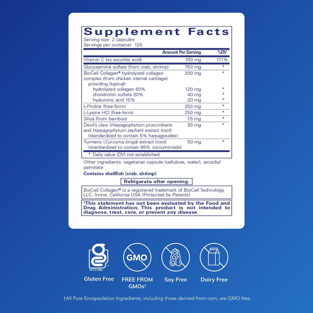 Ligament Restore product label