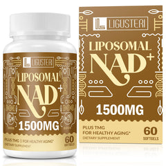 LIGUSTERI 1500 mg Liposomal NAD+ bottle front view