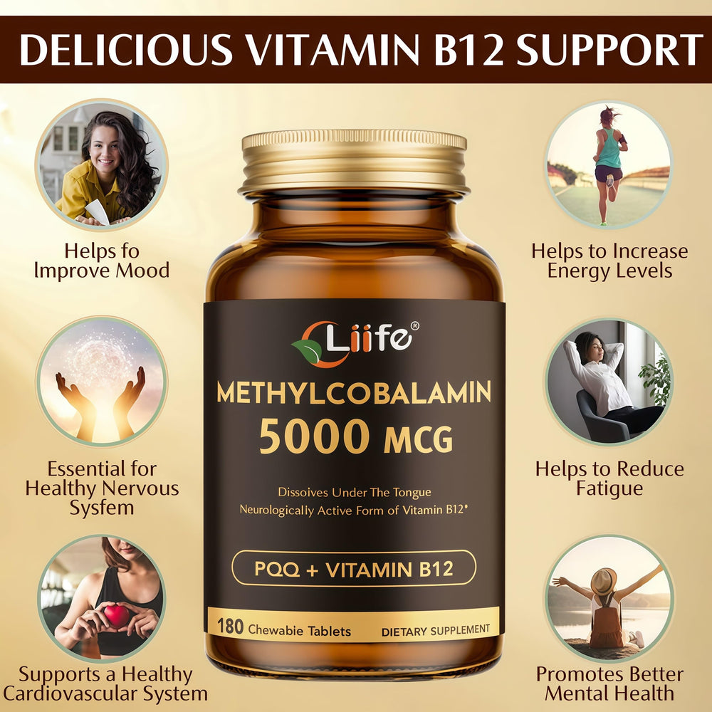 Packaging showing 180 capsules for 6 month supply