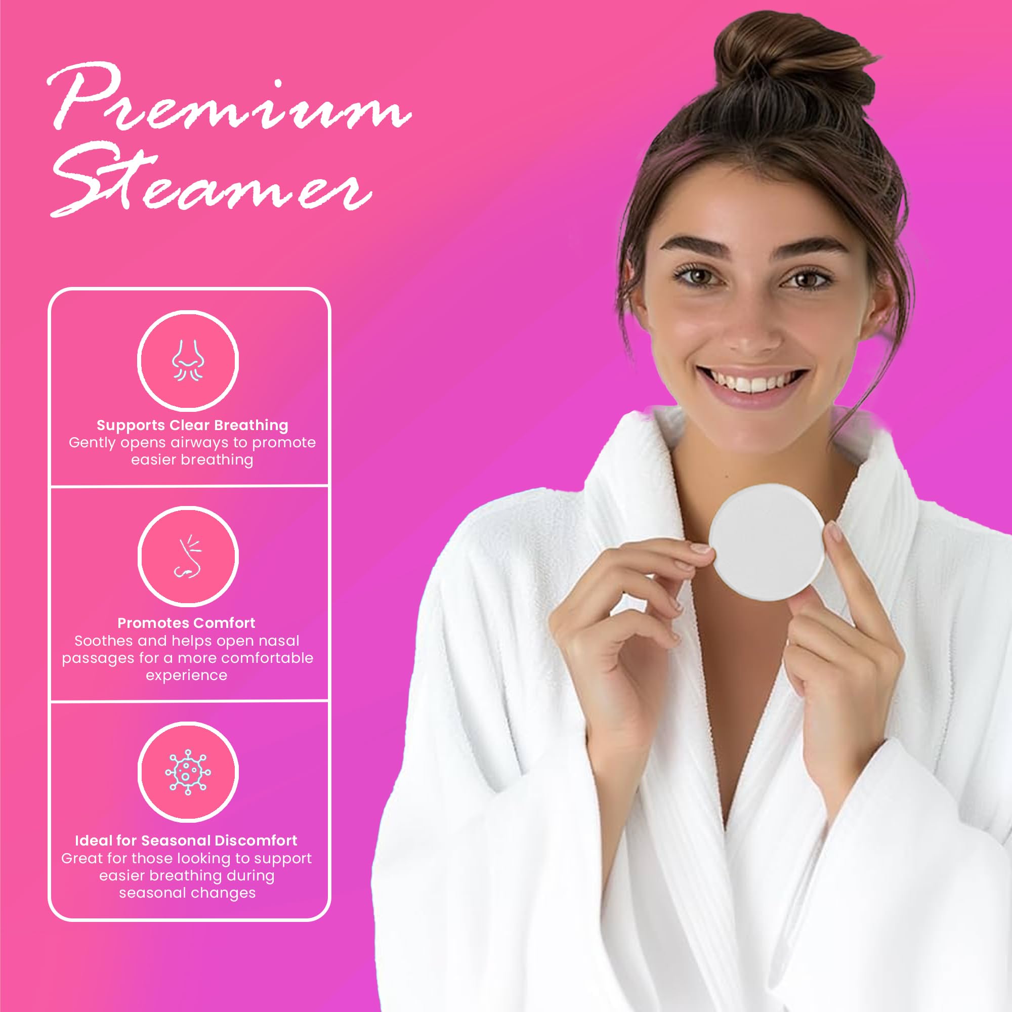LikeVOW steamers with natural ingredients for organic, plant-based relaxation