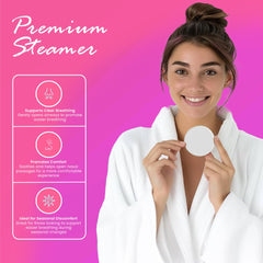 LikeVOW steamers with natural ingredients for organic, plant-based relaxation