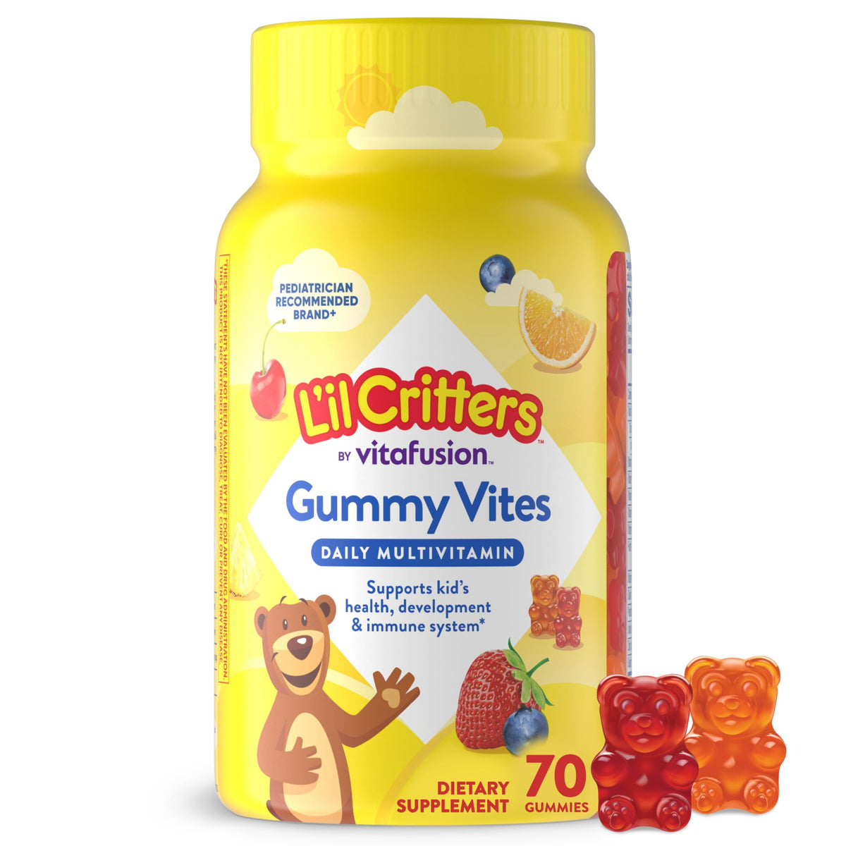 L'il Critters Gummy Vites bottle front