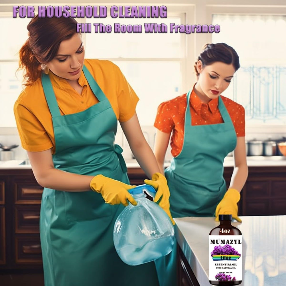 Lilac essential oil used in soap and candle making