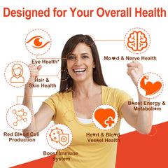 LILICARE B Complex Gummies sugar-free formula promoting daily wellness.