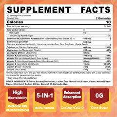 Liposomal Berberine formula close-up