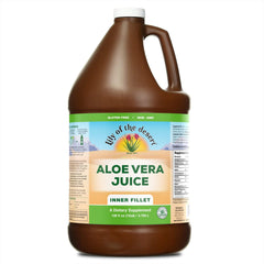 Bottle of Lily of the Desert Aloe Vera Juice Inner Fillet 128 Fl Oz