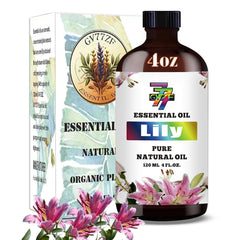 Relaxation setup featuring Lily Essential Oil