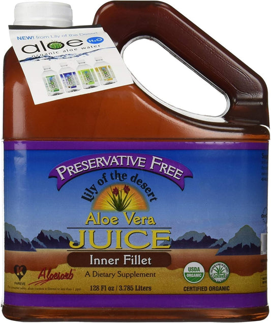 Lily Of The Desert Preservative Free Aloe Vera 1 Gal bottle