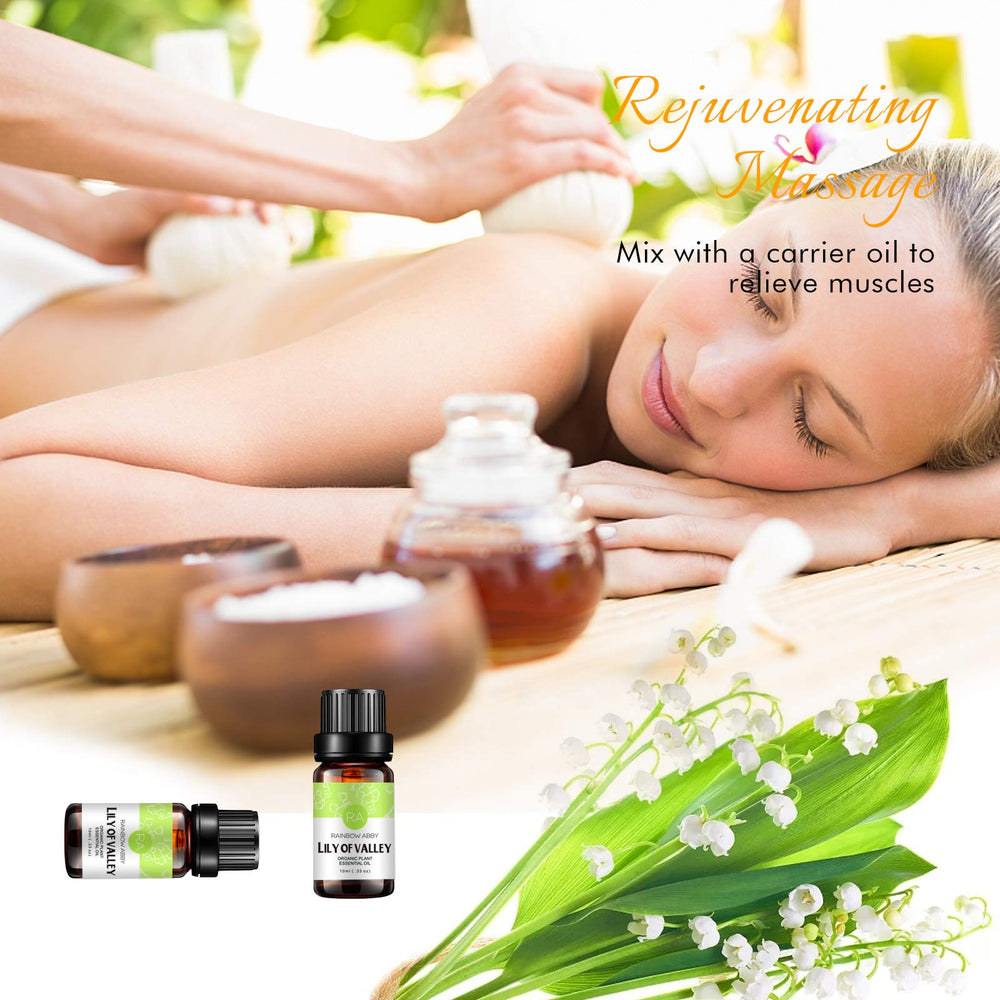 Finland-grown Lily of the Valley flowers for essential oil production