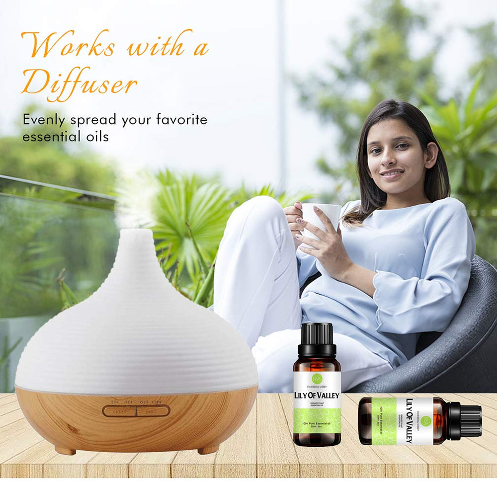 Glass dropper with Lily of Valley Essential Oil 30ML