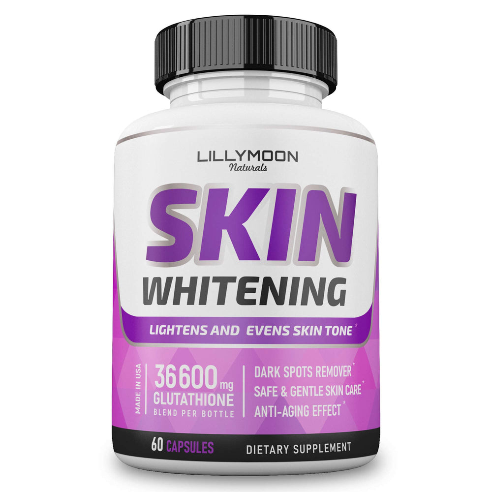 LILYMOON Glutathione Whitening Pills bottle front view