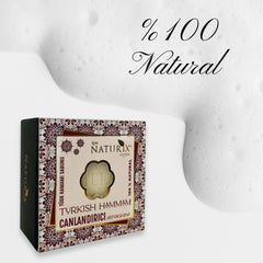 LIMOPA Organic Bar Soap in a bath scene for a soothing cleansing routine.