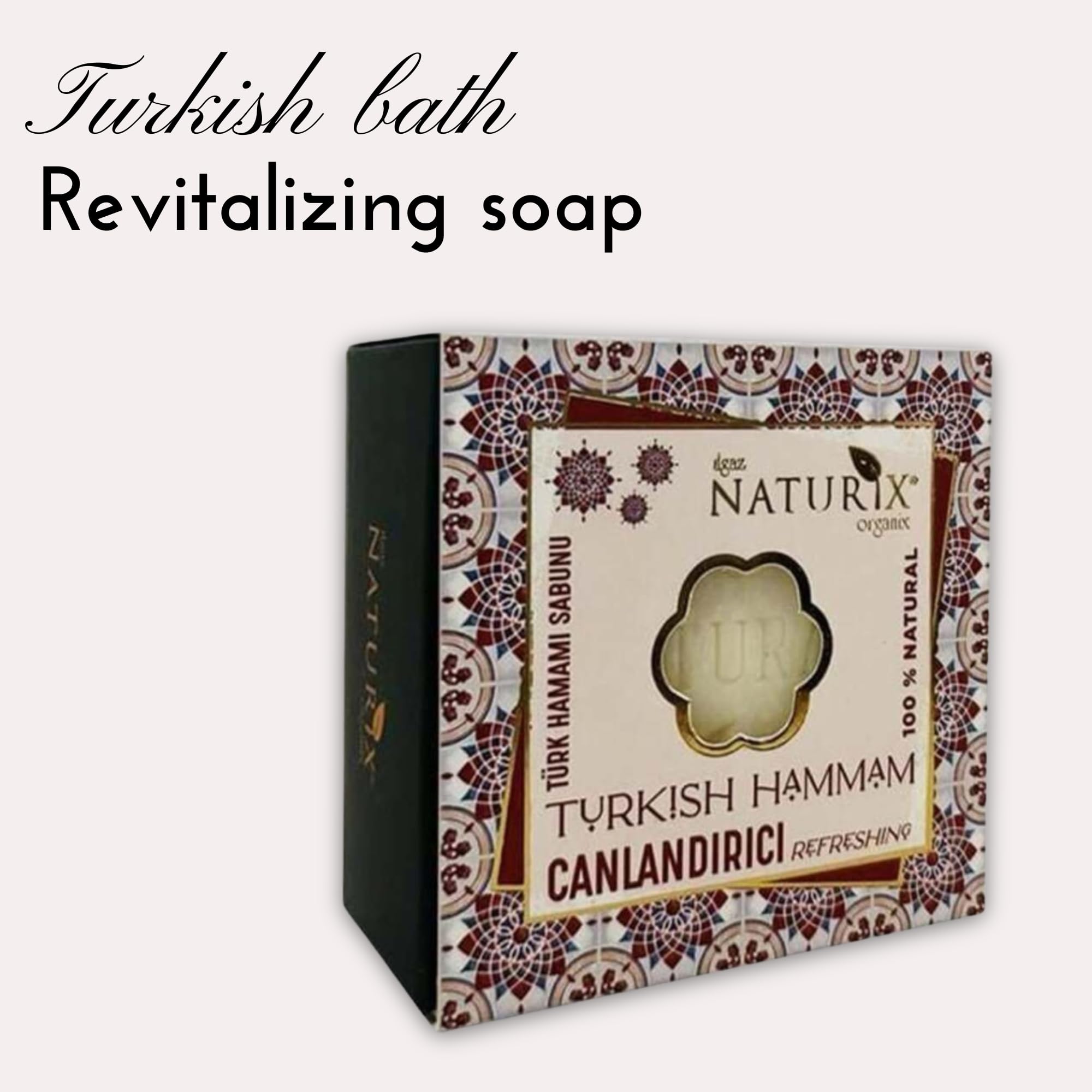 LIMOPA Organic Bar Soap held in hand for daily cleansing and ease of use.