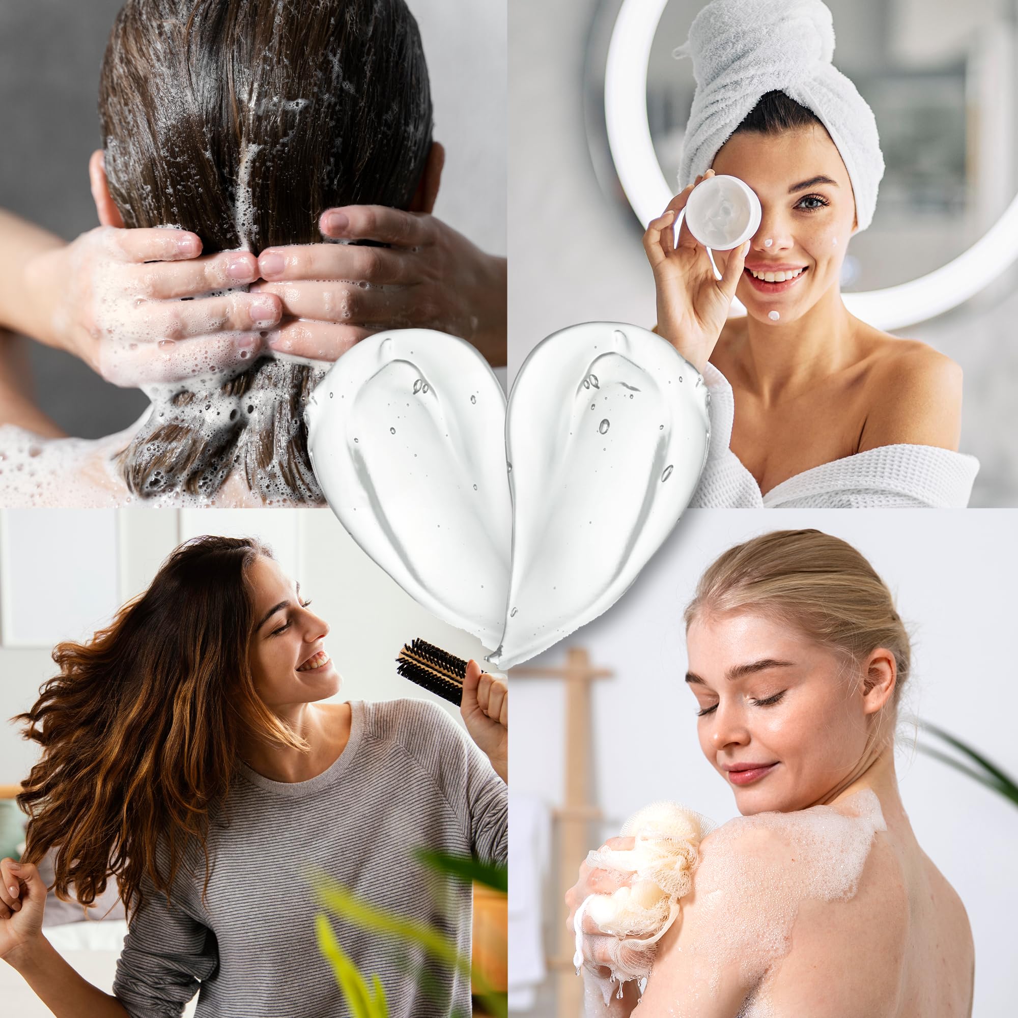 LIMOPA packaging and product in a bath-and-body setup suggesting daily skincare ritual.