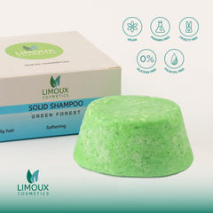 Limoux Solid Shampoo long-lasting use up to 60 uses