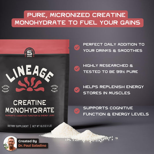 Creatine micronized powder dissolving quickly in water