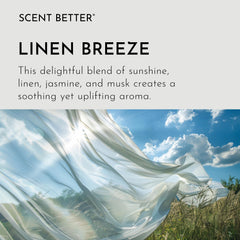 Key notes: Linen, Jasmine, Musk