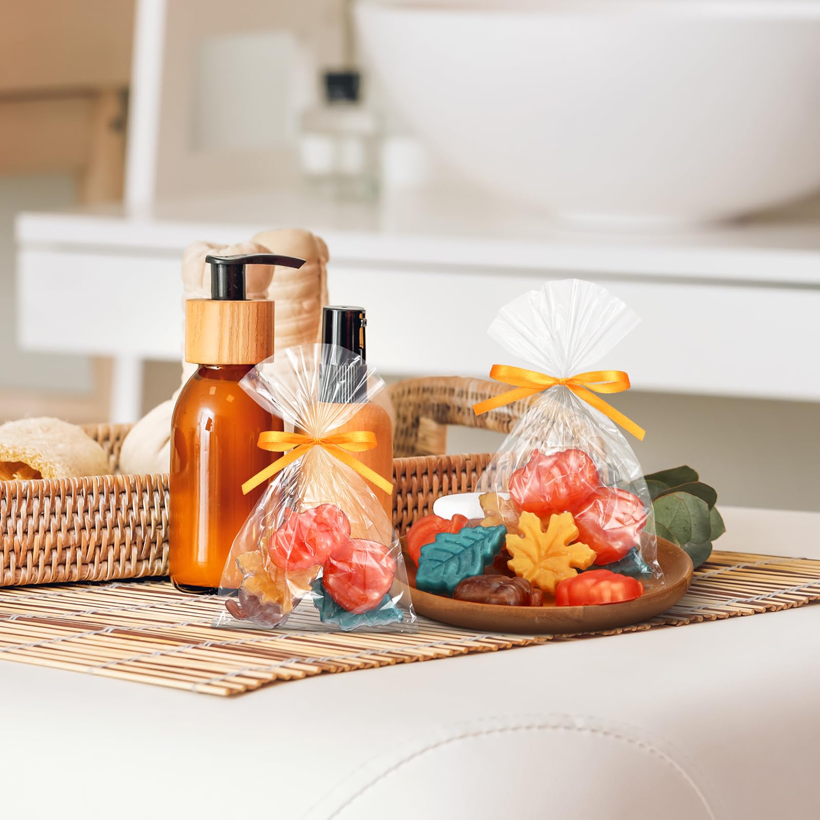 Lineshading fall decor soap enhances seasonal events and gifts.