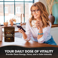 Lion's Mane and Cordyceps mushroom blend