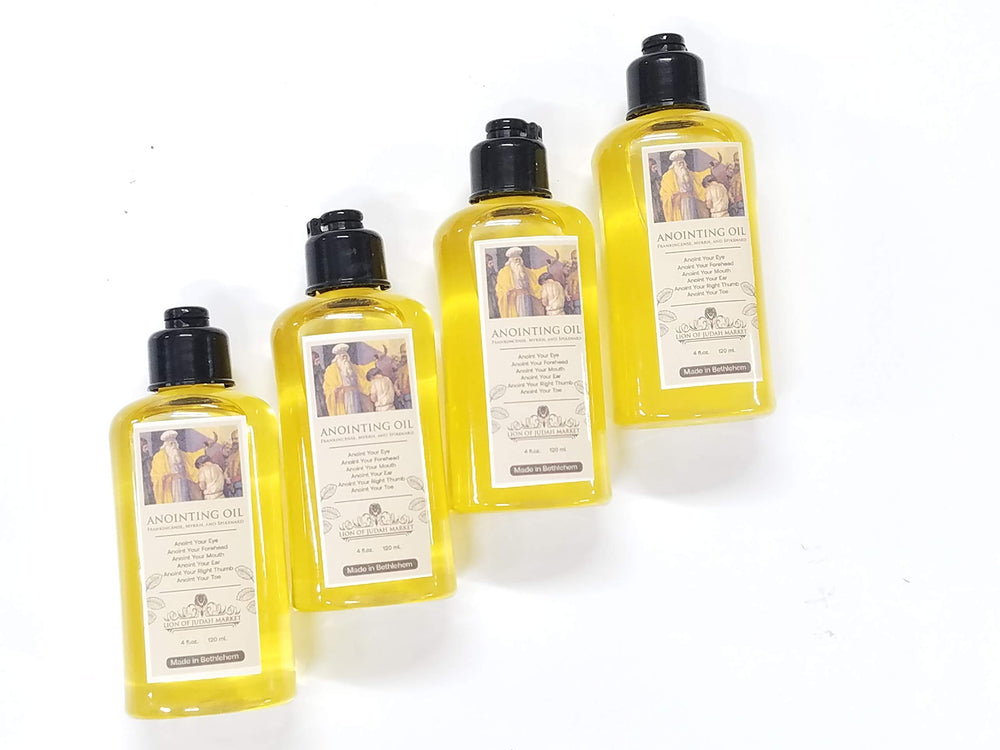 Front packaging of Lion of Judah Market Anointing Oil 120ml with authentic fragrance