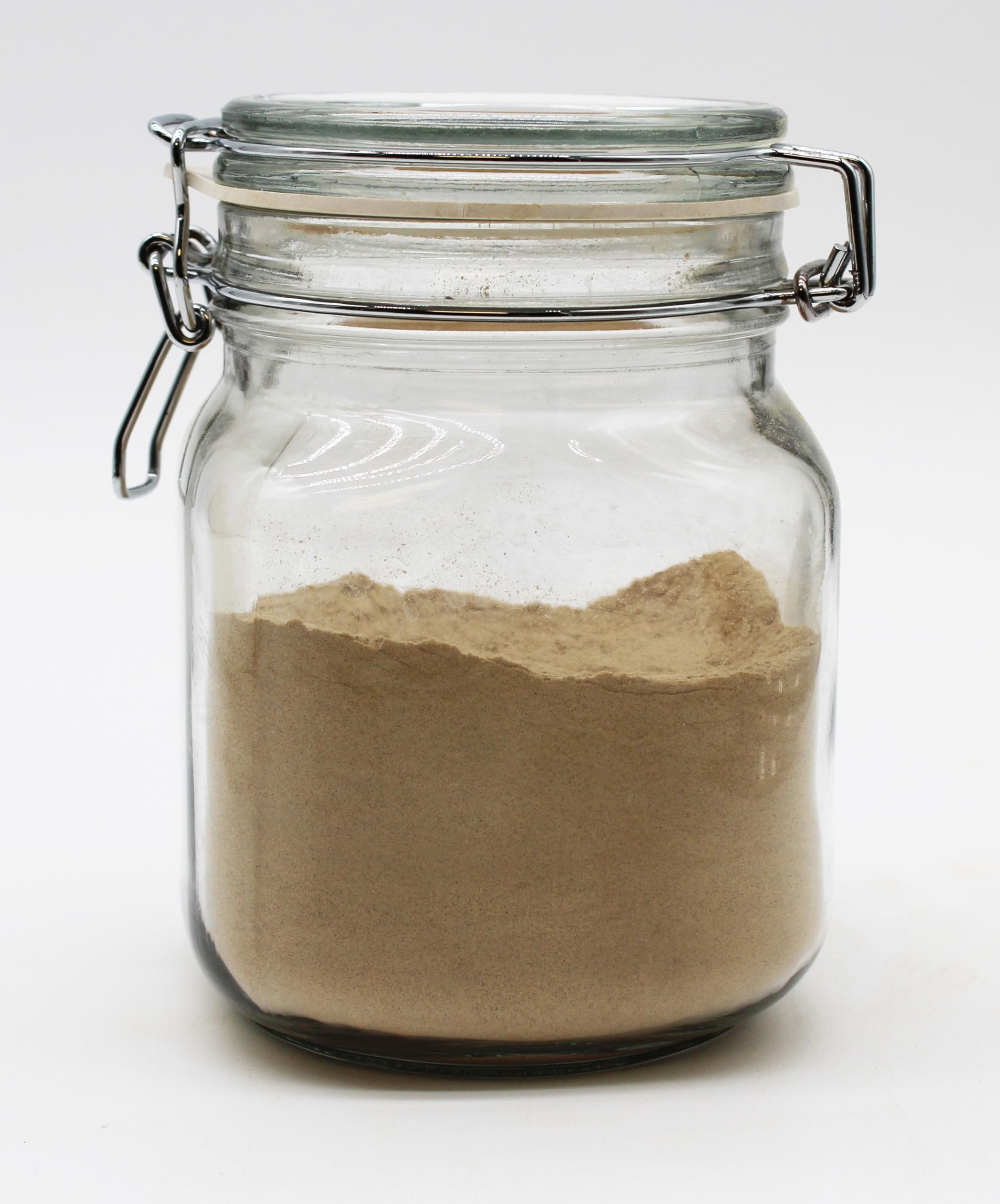Lions Mane powder stirred into coffee or tea