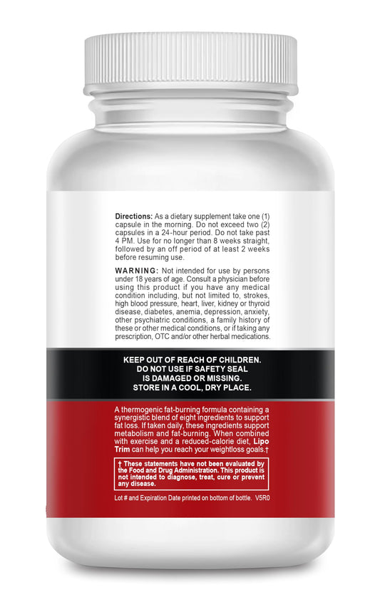 Close-up of Lipo Trim capsules