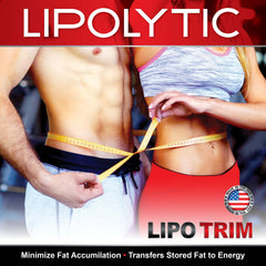 Athletic user energized for a workout with Lipo Trim
