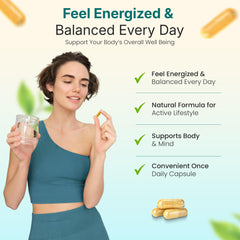 Label showing a 30-day supply of LIPOBLUE BOOST
