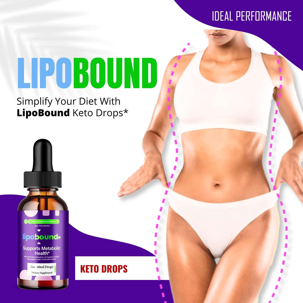 Official Lipobound supplement dropper packaging