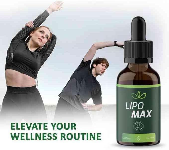 Lipo Max Drops ingredients list with natural vitamins