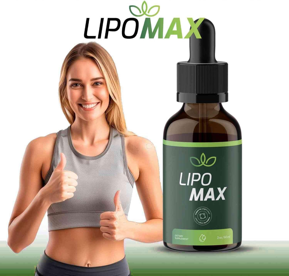 Natural vitamins and plant-based extracts in Lipo Max Drops