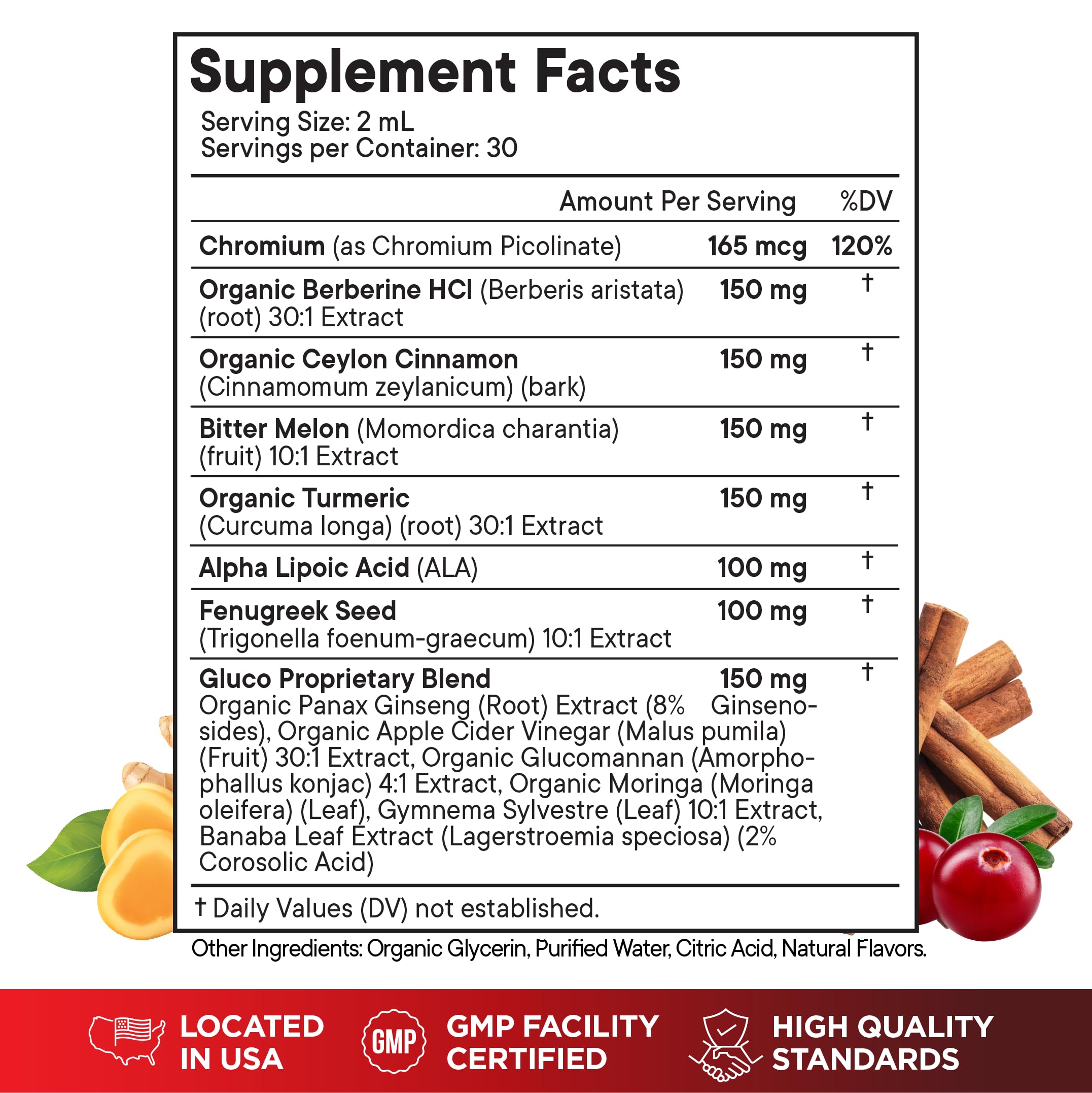 Liposomal berberine immune support with ginseng and bitter melon