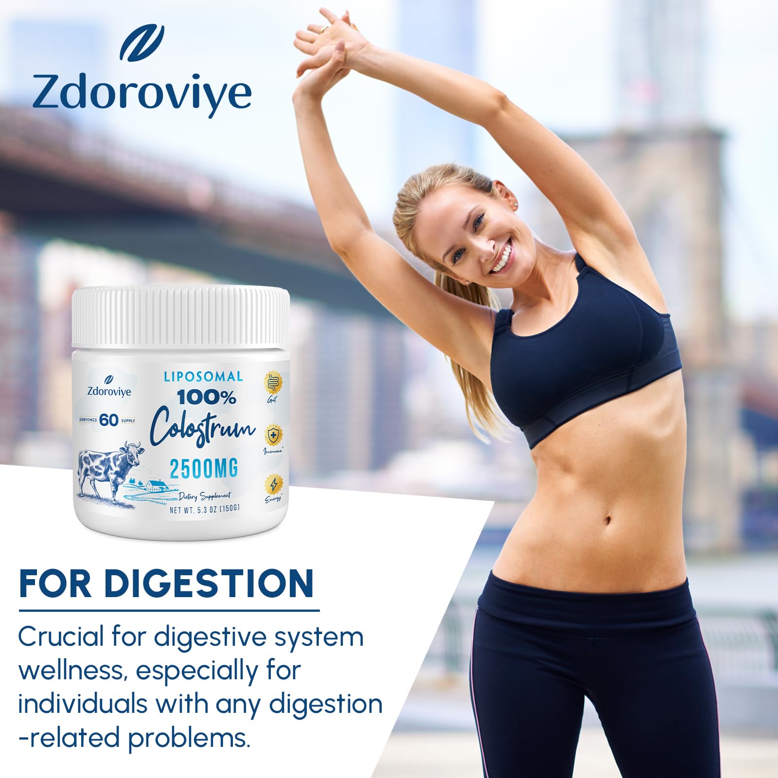 Powder being scooped from container