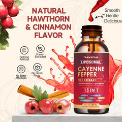 Visual depicting circulatory health support from the drops
